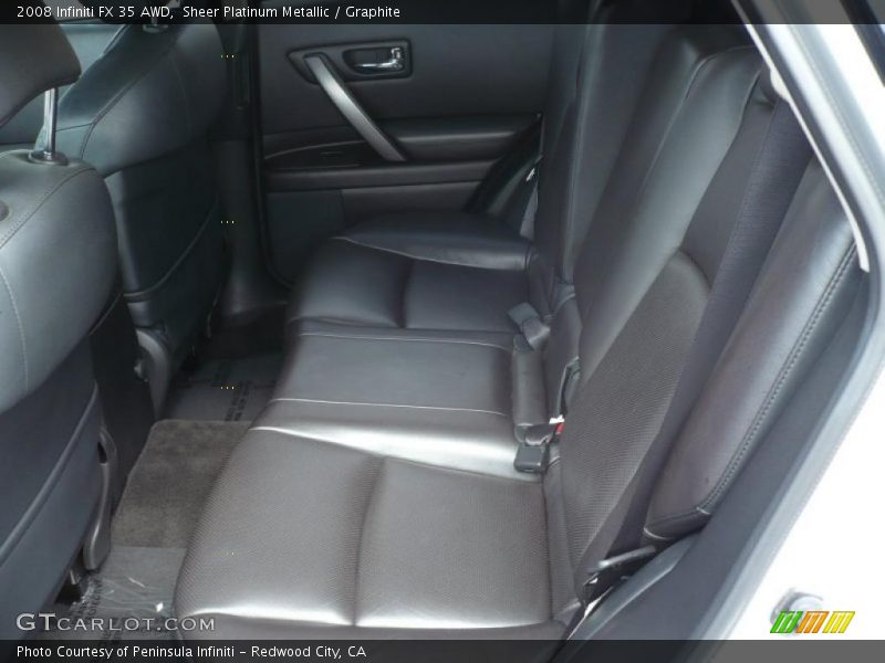 Sheer Platinum Metallic / Graphite 2008 Infiniti FX 35 AWD