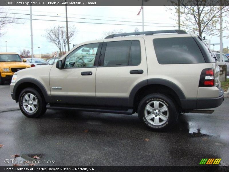 Pueblo Gold Metallic / Camel 2006 Ford Explorer XLT