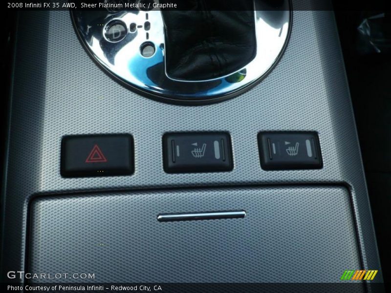 Sheer Platinum Metallic / Graphite 2008 Infiniti FX 35 AWD