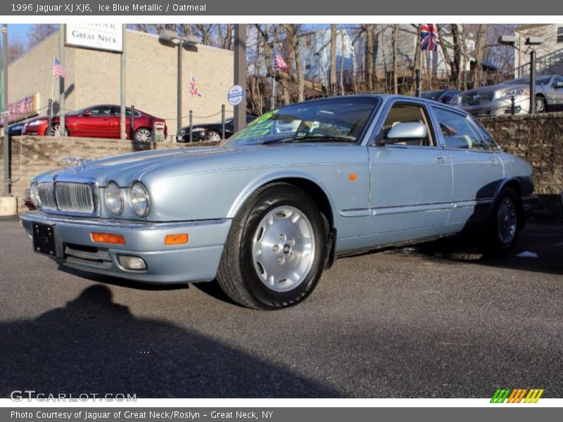 Ice Blue Metallic / Oatmeal 1996 Jaguar XJ XJ6