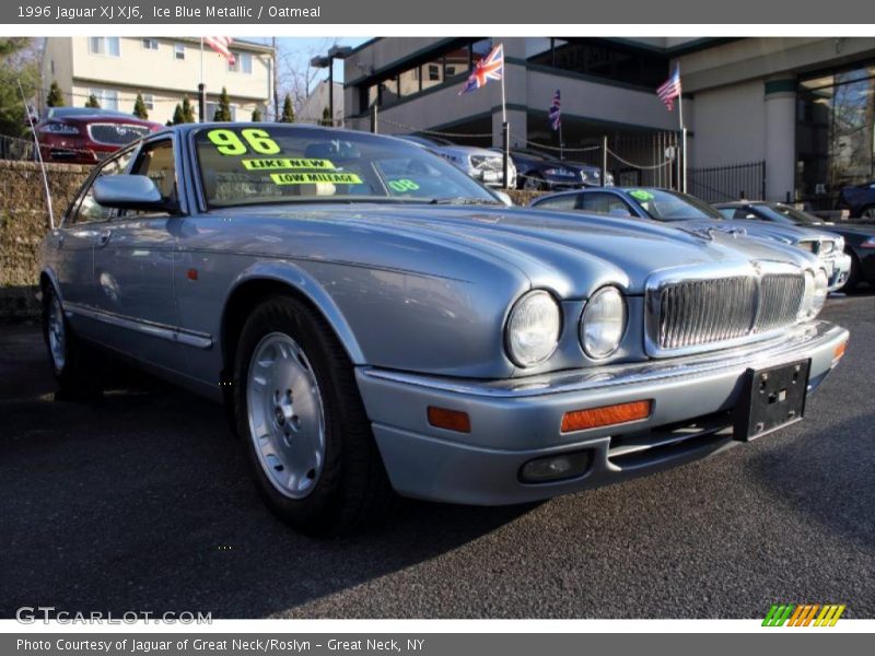 Ice Blue Metallic / Oatmeal 1996 Jaguar XJ XJ6