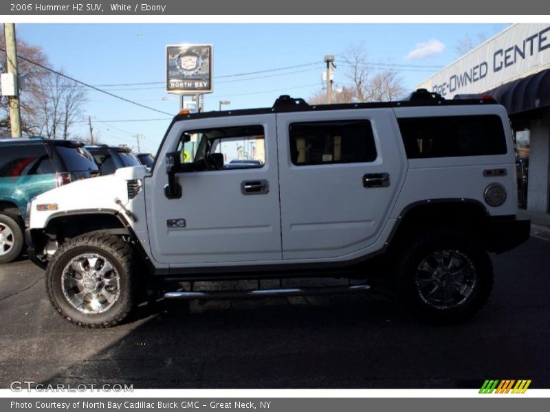 White / Ebony 2006 Hummer H2 SUV
