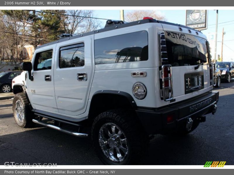 White / Ebony 2006 Hummer H2 SUV