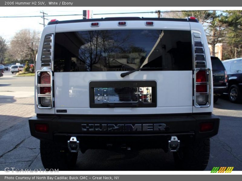 White / Ebony 2006 Hummer H2 SUV