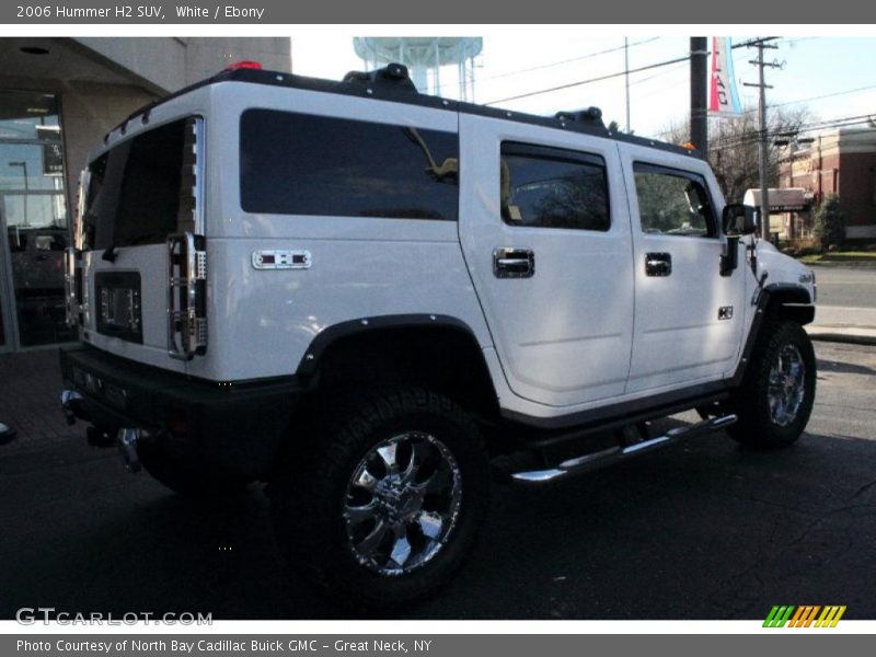 White / Ebony 2006 Hummer H2 SUV