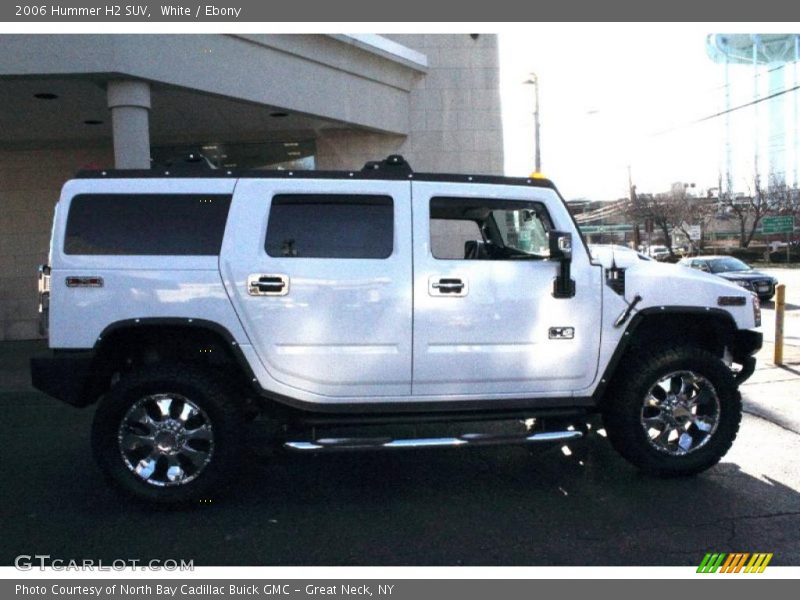 White / Ebony 2006 Hummer H2 SUV