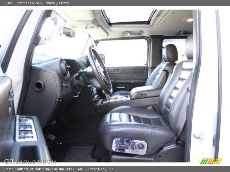 White / Ebony 2006 Hummer H2 SUV