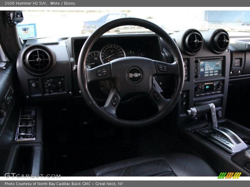 White / Ebony 2006 Hummer H2 SUV