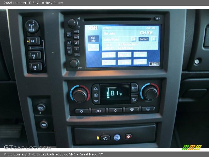 White / Ebony 2006 Hummer H2 SUV