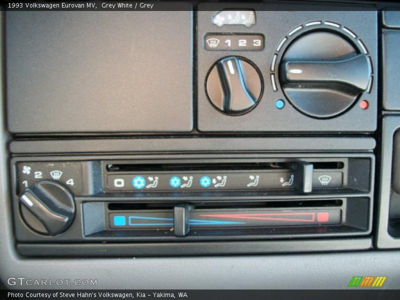 Controls of 1993 Eurovan MV