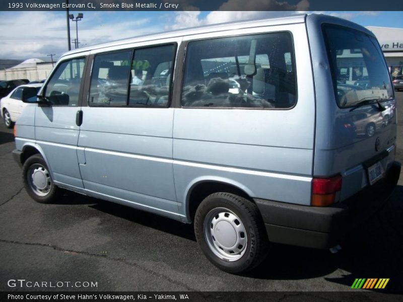 Smoke Blue Metallic / Grey 1993 Volkswagen Eurovan CL