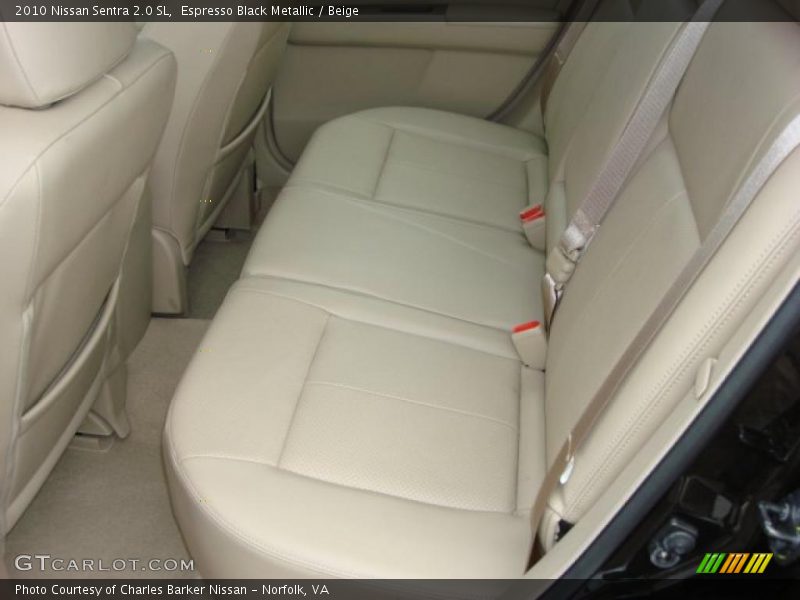 Espresso Black Metallic / Beige 2010 Nissan Sentra 2.0 SL