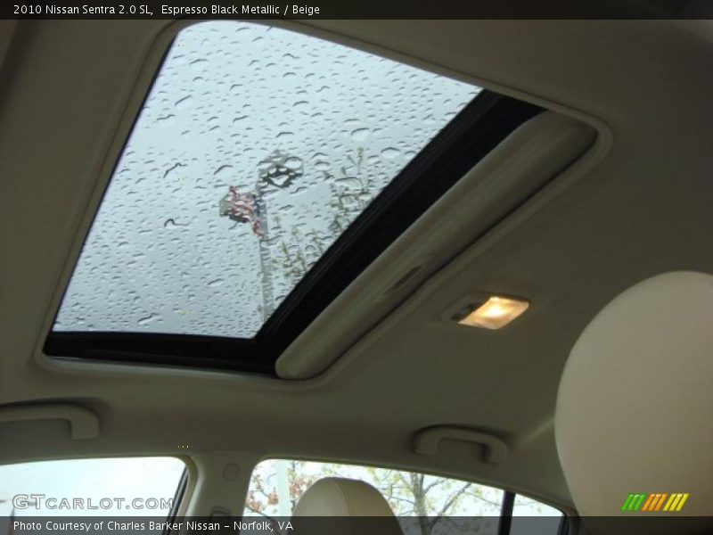 Espresso Black Metallic / Beige 2010 Nissan Sentra 2.0 SL