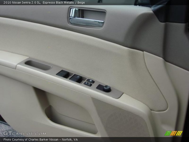 Espresso Black Metallic / Beige 2010 Nissan Sentra 2.0 SL