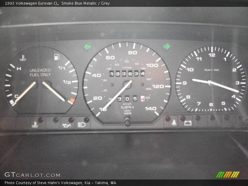  1993 Eurovan CL CL Gauges
