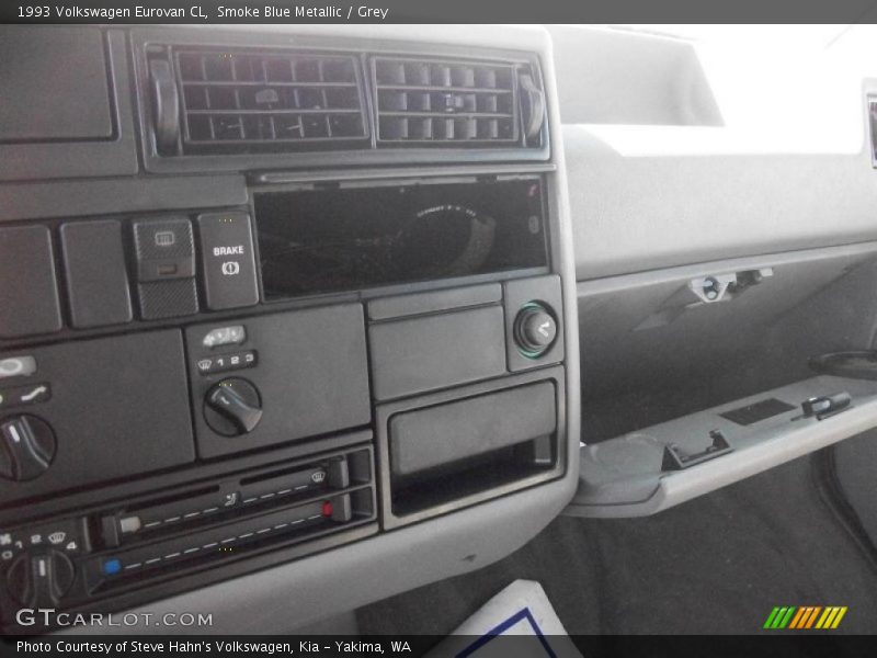 Controls of 1993 Eurovan CL