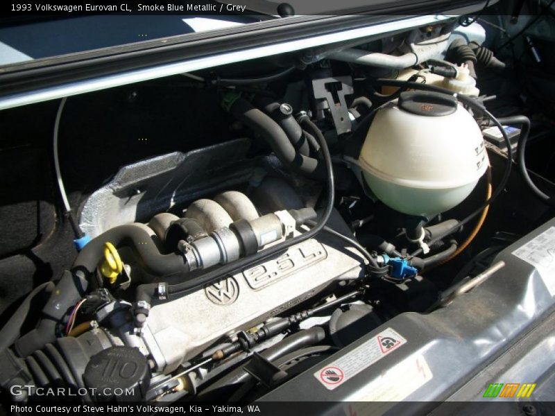  1993 Eurovan CL Engine - 2.5 Liter SOHC 10-Valve Inline 5 Cylinder