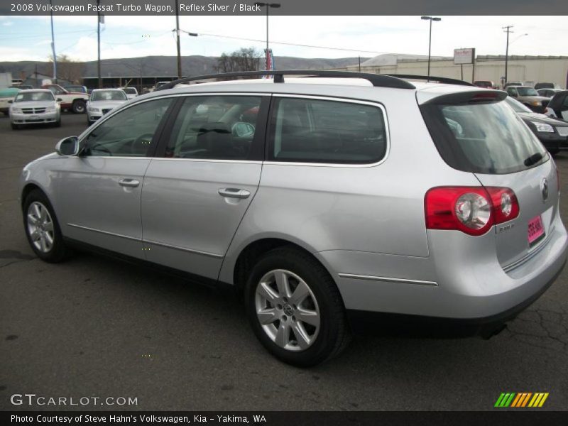 Reflex Silver / Black 2008 Volkswagen Passat Turbo Wagon