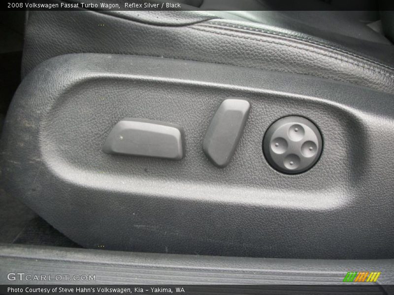 Reflex Silver / Black 2008 Volkswagen Passat Turbo Wagon