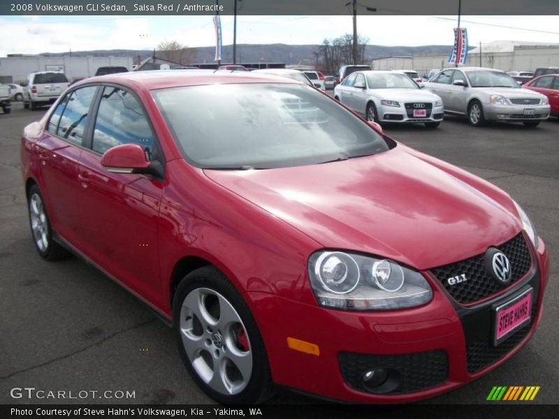 Salsa Red / Anthracite 2008 Volkswagen GLI Sedan