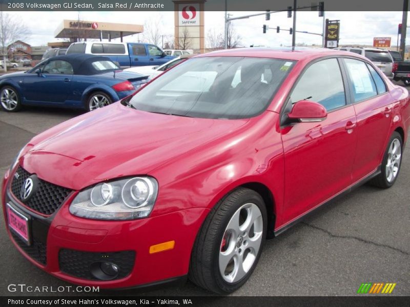 Salsa Red / Anthracite 2008 Volkswagen GLI Sedan