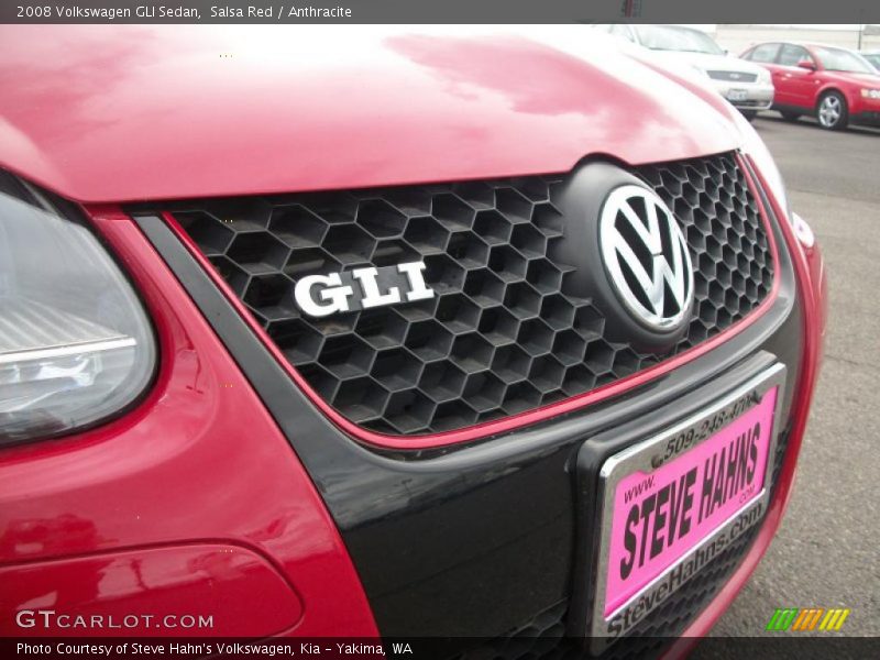 Salsa Red / Anthracite 2008 Volkswagen GLI Sedan