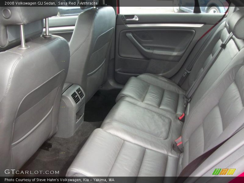  2008 GLI Sedan Anthracite Interior