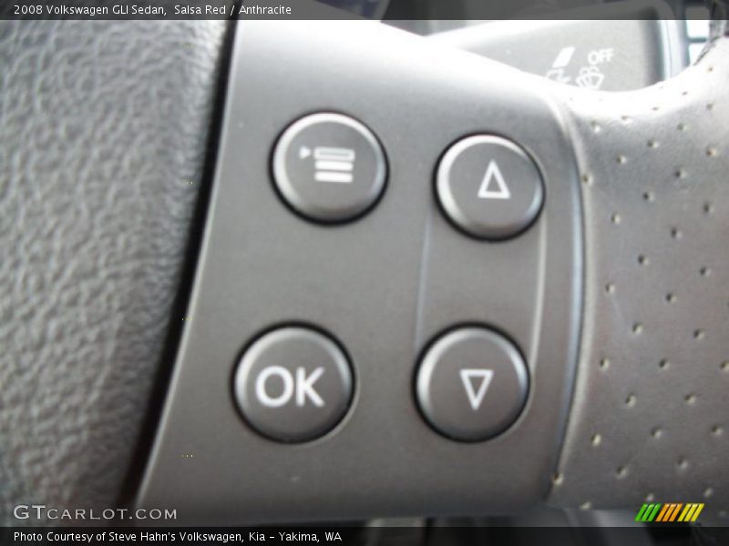 Salsa Red / Anthracite 2008 Volkswagen GLI Sedan