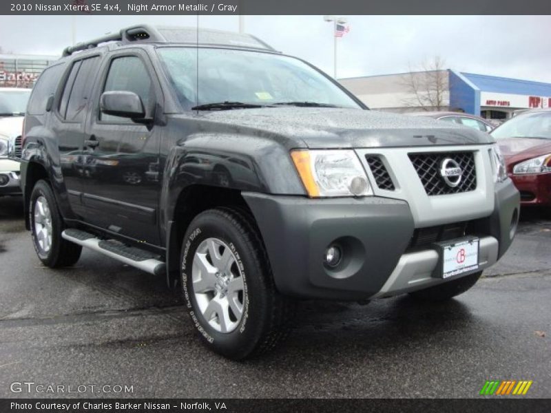Night Armor Metallic / Gray 2010 Nissan Xterra SE 4x4