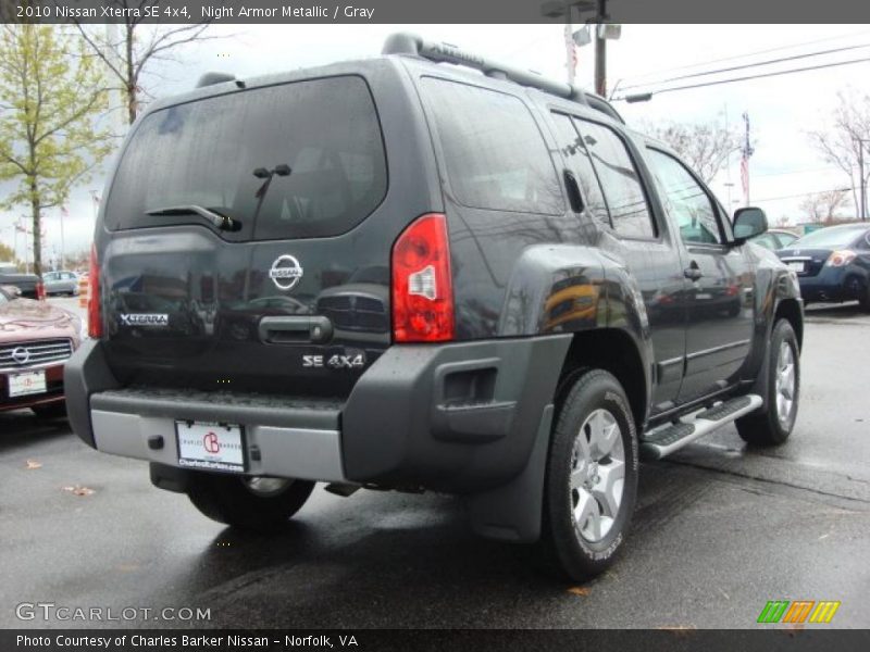 Night Armor Metallic / Gray 2010 Nissan Xterra SE 4x4