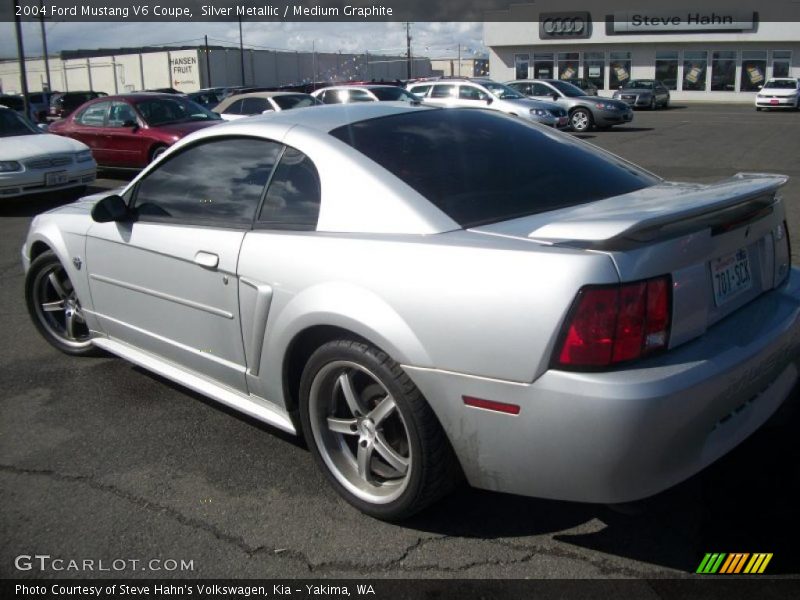Silver Metallic / Medium Graphite 2004 Ford Mustang V6 Coupe