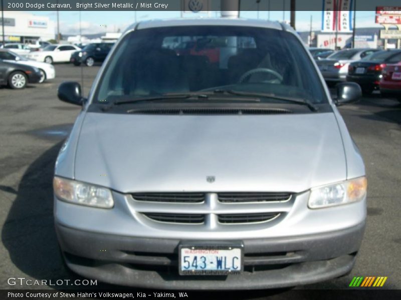 Bright Silver Metallic / Mist Grey 2000 Dodge Caravan