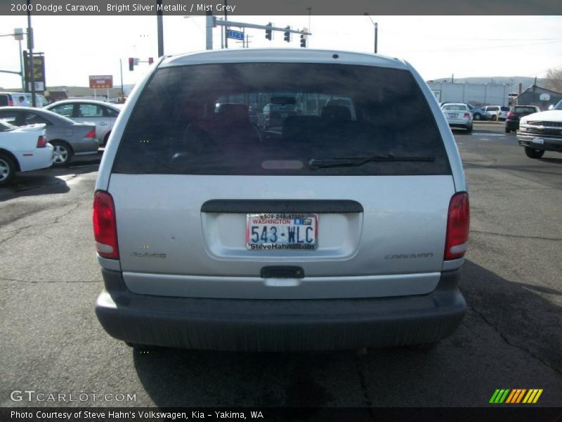 Bright Silver Metallic / Mist Grey 2000 Dodge Caravan