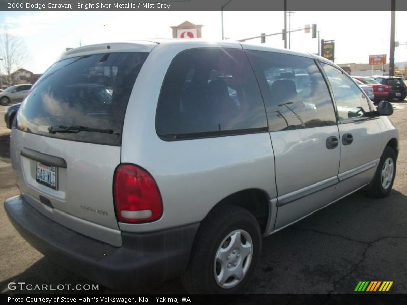Bright Silver Metallic / Mist Grey 2000 Dodge Caravan