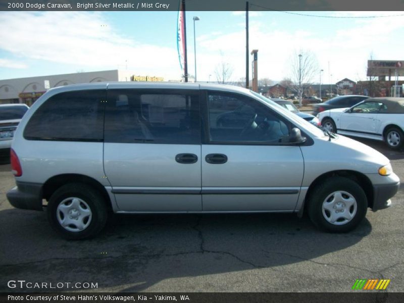 Bright Silver Metallic / Mist Grey 2000 Dodge Caravan