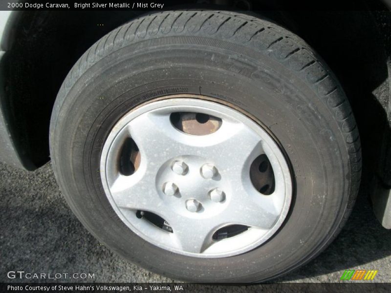 Bright Silver Metallic / Mist Grey 2000 Dodge Caravan