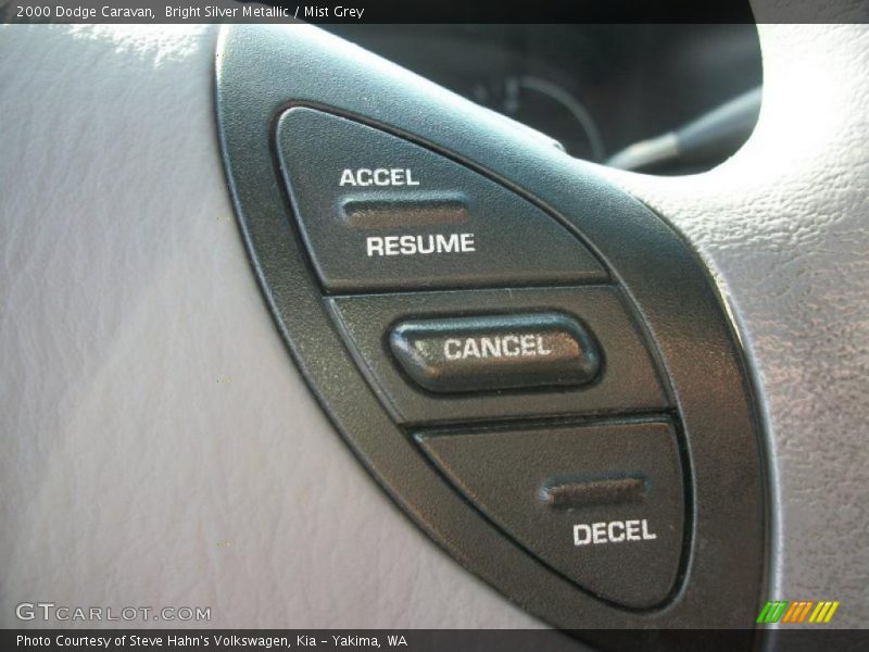 Bright Silver Metallic / Mist Grey 2000 Dodge Caravan