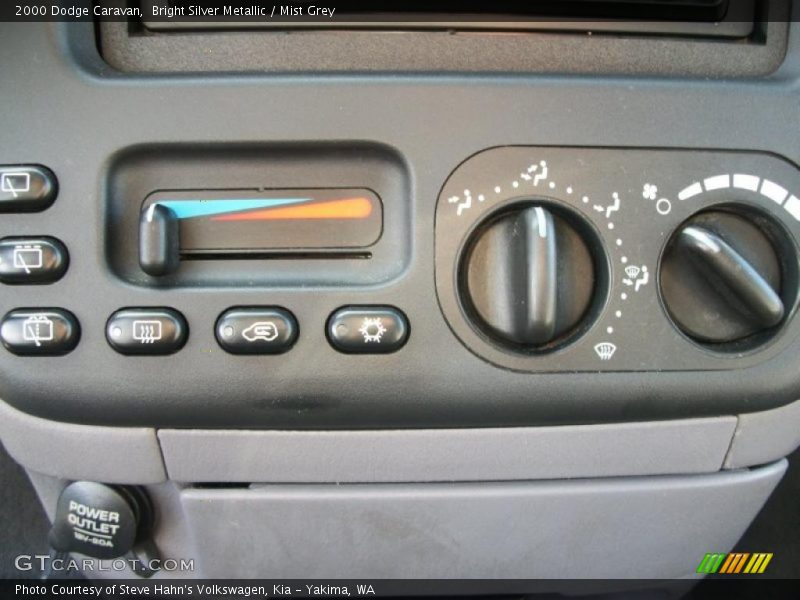 Controls of 2000 Caravan 
