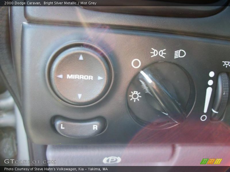 Controls of 2000 Caravan 