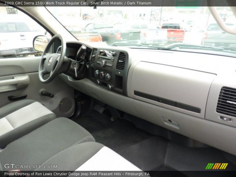 Dashboard of 2009 Sierra 1500 Work Truck Regular Cab