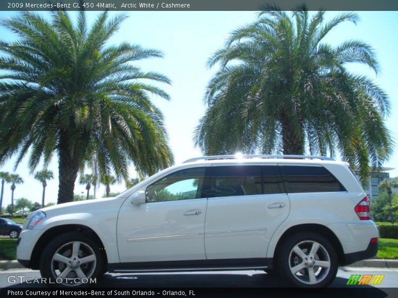 Arctic White / Cashmere 2009 Mercedes-Benz GL 450 4Matic