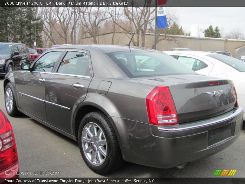 Dark Titanium Metallic / Dark Slate Gray 2008 Chrysler 300 C HEMI