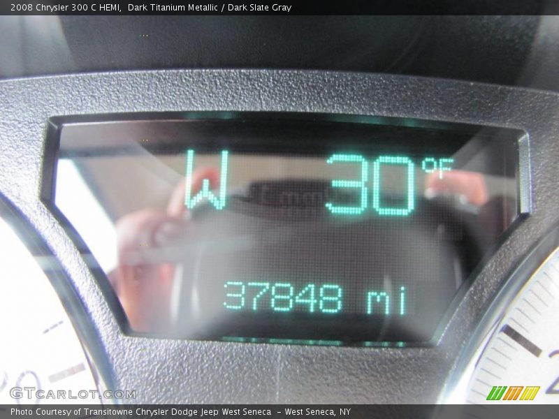 Dark Titanium Metallic / Dark Slate Gray 2008 Chrysler 300 C HEMI