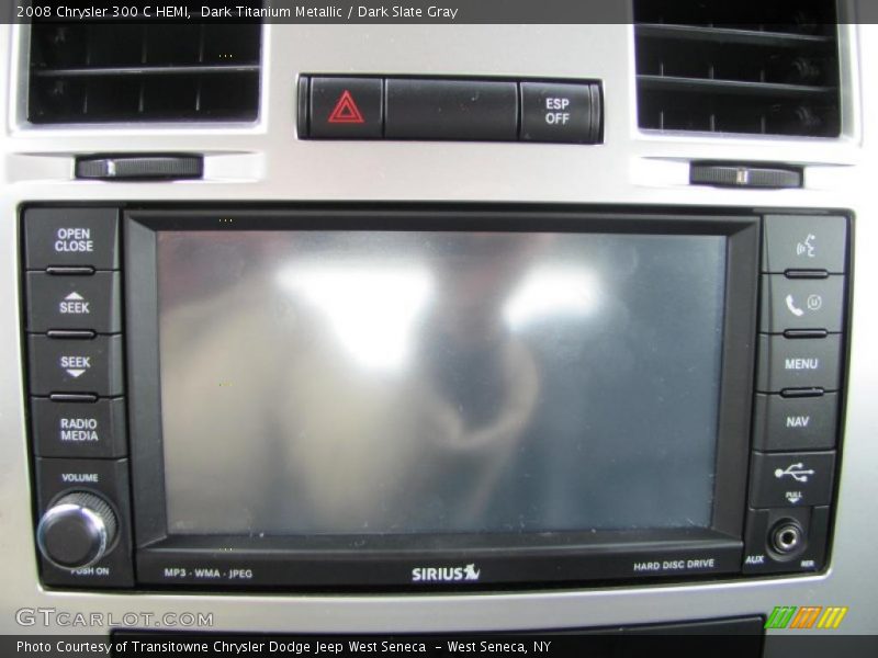 Dark Titanium Metallic / Dark Slate Gray 2008 Chrysler 300 C HEMI