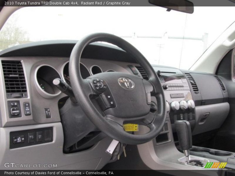 2010 Tundra TRD Double Cab 4x4 Graphite Gray Interior