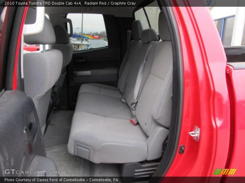  2010 Tundra TRD Double Cab 4x4 Graphite Gray Interior