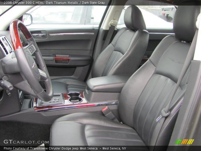 Dark Titanium Metallic / Dark Slate Gray 2008 Chrysler 300 C HEMI