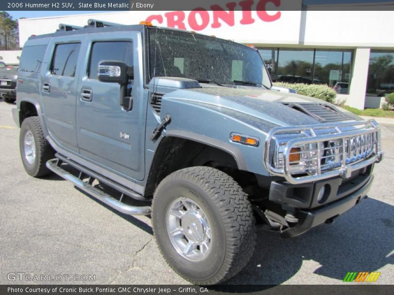 Slate Blue Metallic / Ebony 2006 Hummer H2 SUV