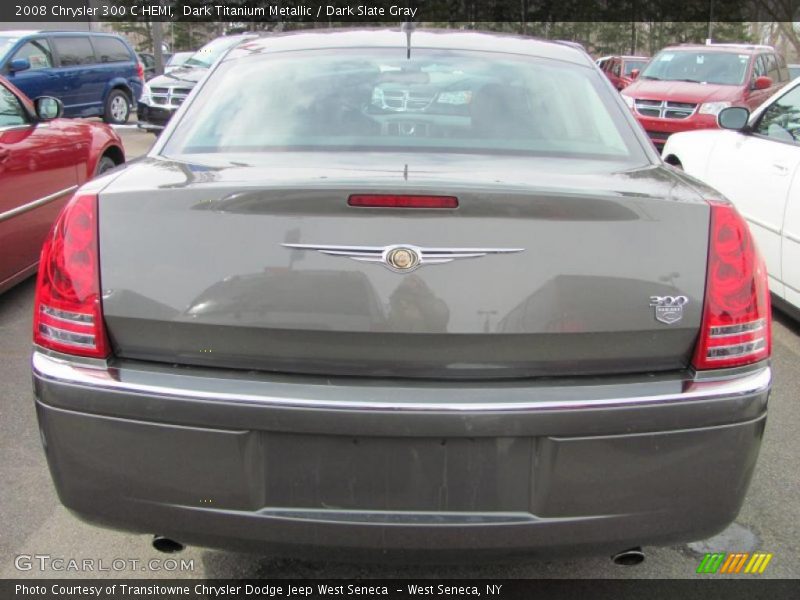 Dark Titanium Metallic / Dark Slate Gray 2008 Chrysler 300 C HEMI
