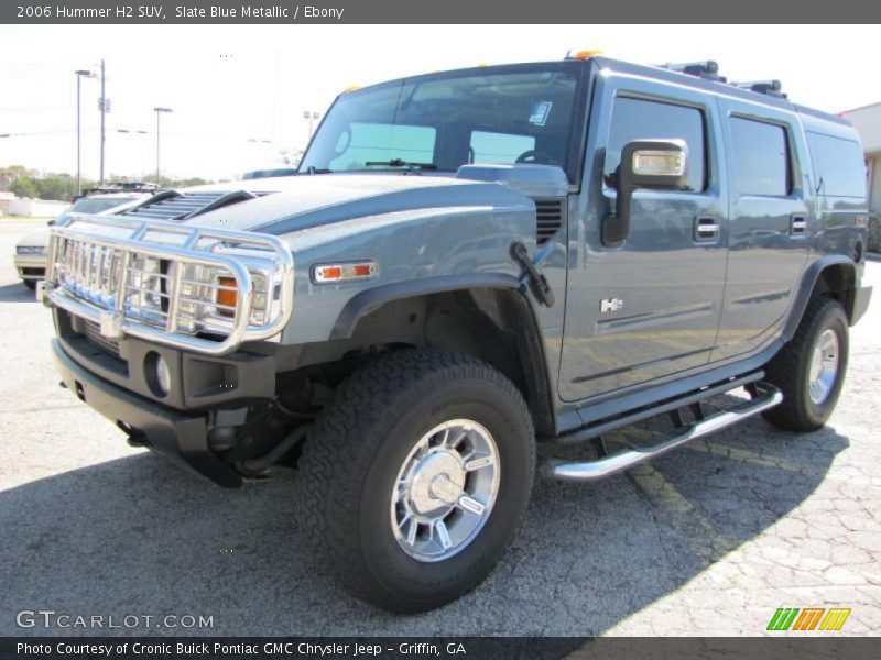 Slate Blue Metallic / Ebony 2006 Hummer H2 SUV